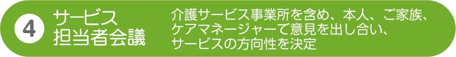 サービス担当者会議